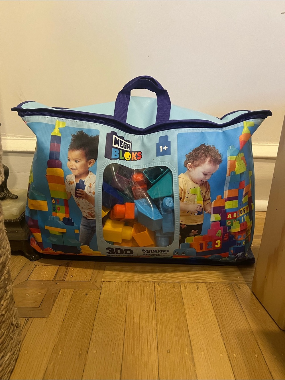 MegaBloks | 300-Piece Building Set - Blue Carry Bag